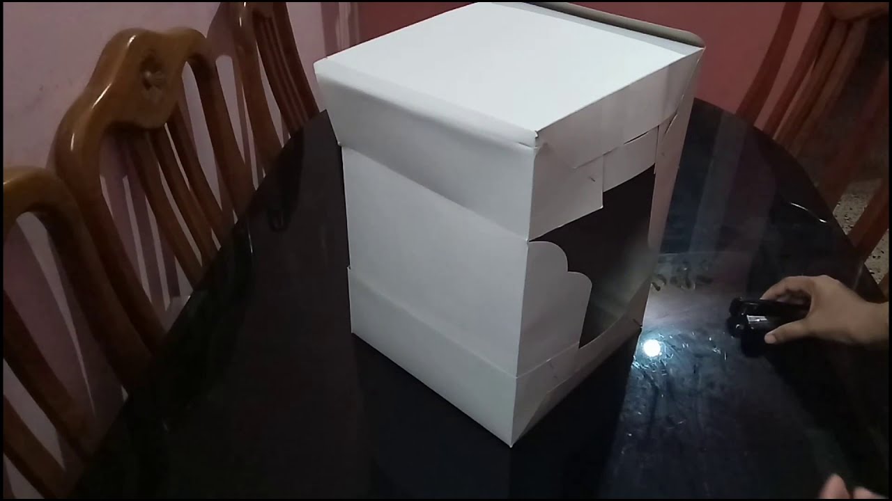 Tall cake box/Two tier/Three tier box tutorial PART-2