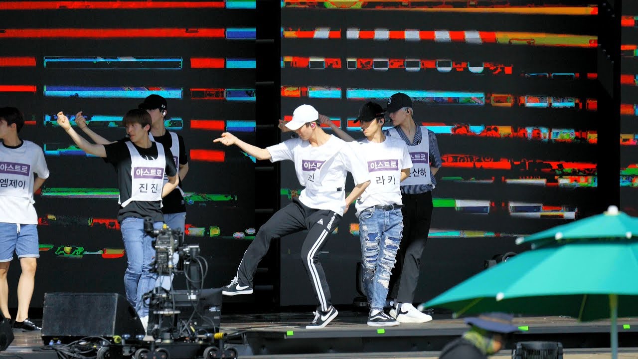 아스트로 (ASTRO) 'Baby' 드라이 리허설@170812 DMZ 평화콘서트[4k Fancam/직캠 By TheGsd