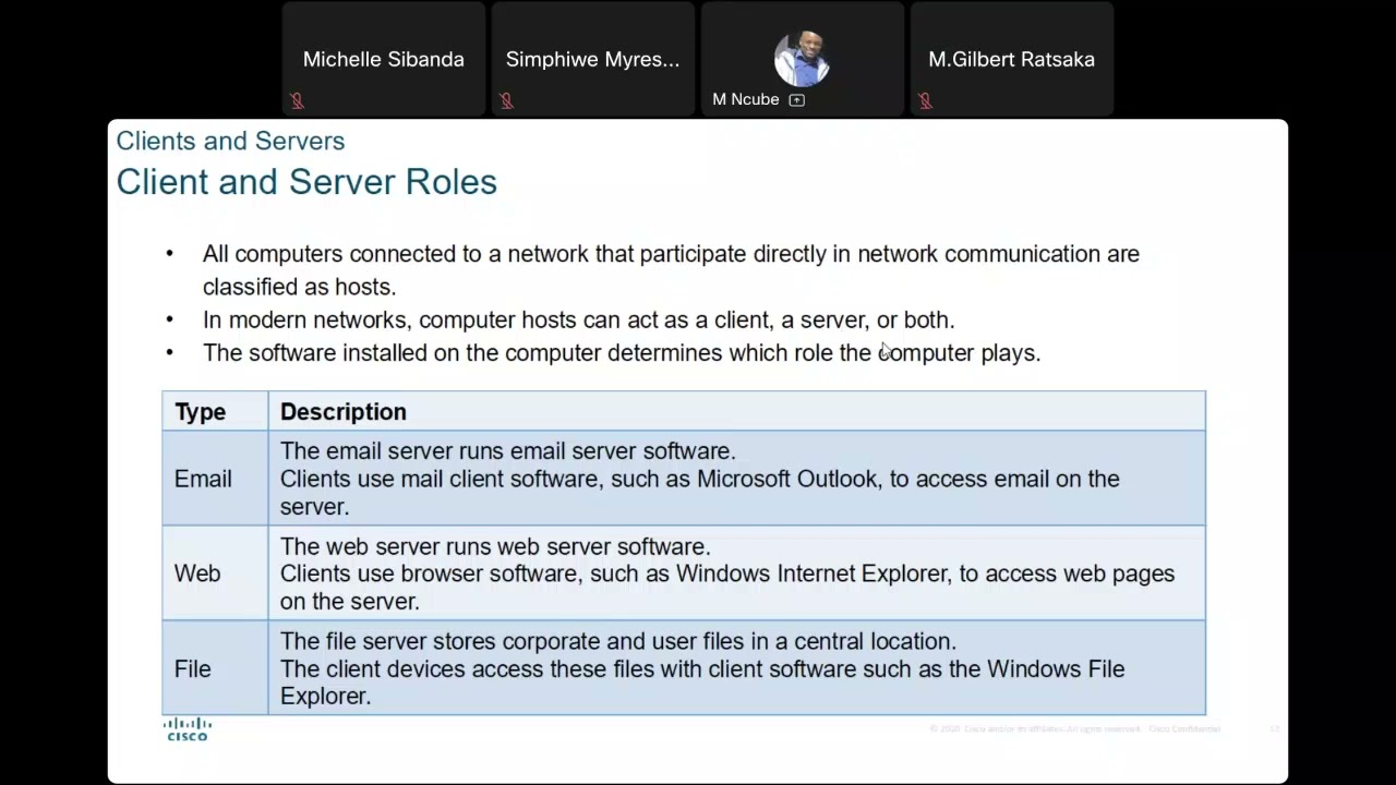 Networking Basics Module 2 - Network components, types and connections