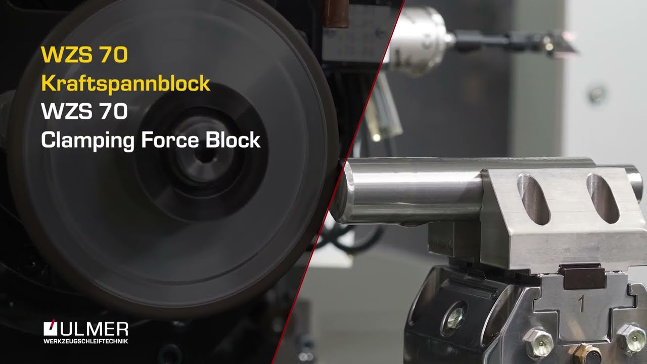 WZS 70 Kraftspannblock | WZS 70 Clamping Force Block | Ulmer Werkzeugschleiftechnik