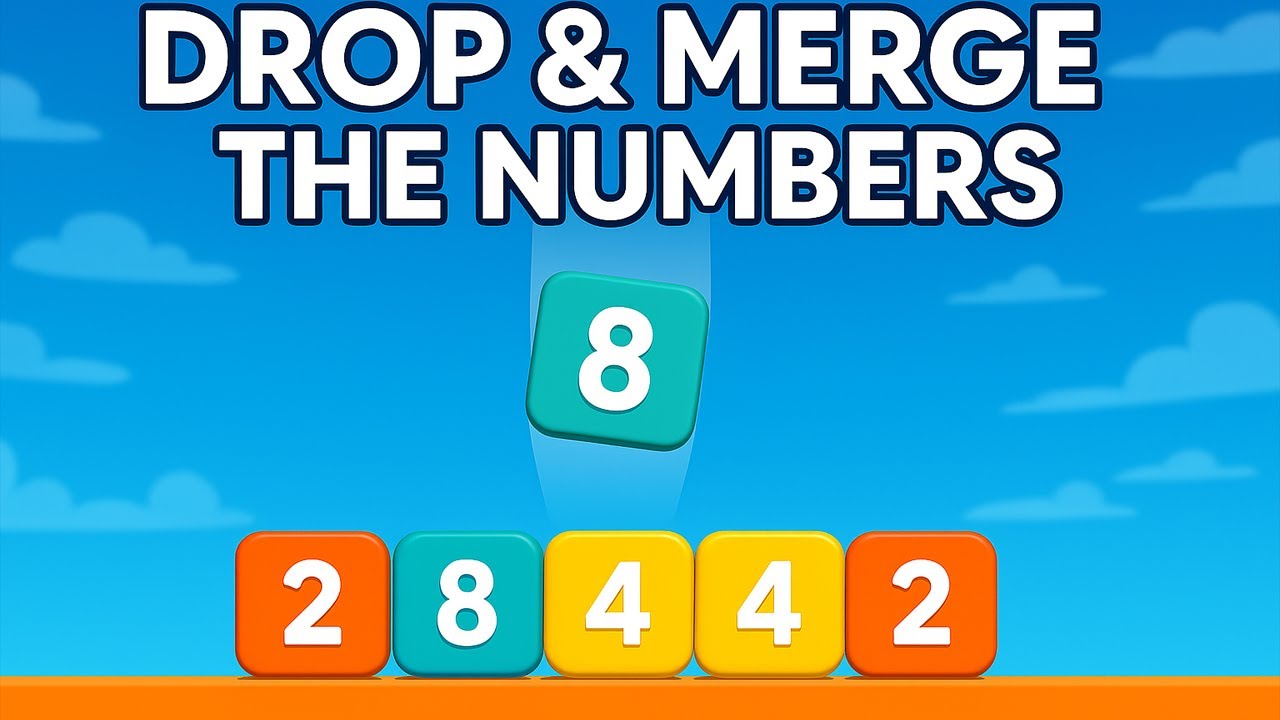 🔢 Drop & Merge the Numbers - The Ultimate Puzzle Challenge! 🎮✨ (EP - 57)