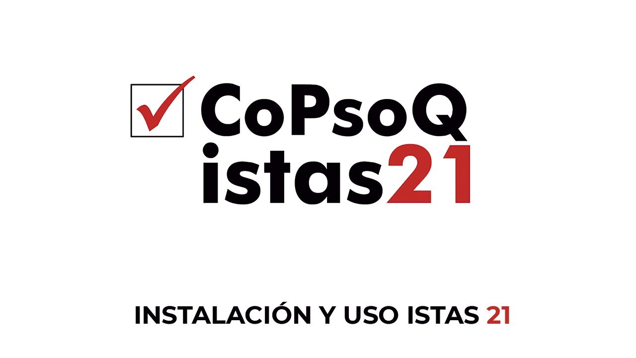 Tutorial istas21: Instalación y uso