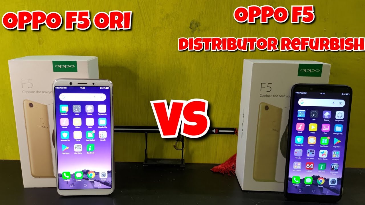 OPPO F5 4/64 700  RIBUAN YANG BANYAK BEREDAR BARU VS OPPO F5 ORI // OPPO F5 REFURBISH VS OPPO F5 ORI