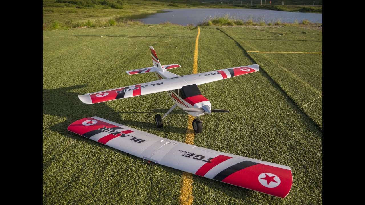 TopRc Hobby Blazer - Trainer with Dual wing setup