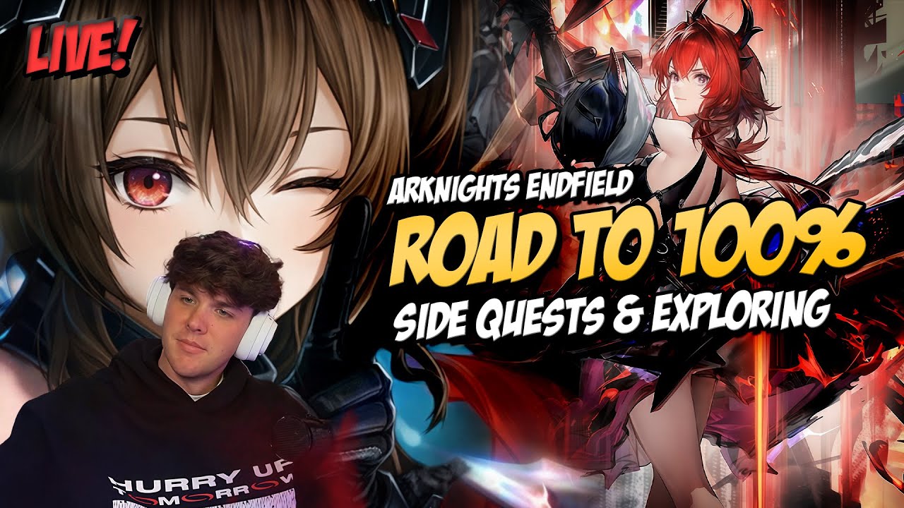 ROAD TO 100% COMPLETION - ARKNIGHTS: ENDFIELD DAY 12 | SIDE QUESTING & EXPLORING  🔴  DAY 12