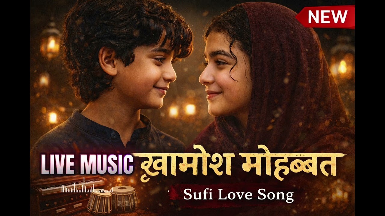 ख़ामोश मोहब्बत | Sufi Love Song 2026 | Bachpan Ka Pehla Pyar | Heart Touching Hindi Song
