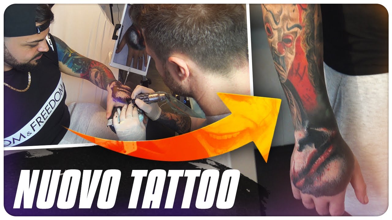 TUTTO IL BRACCIO TATUATO - HO COMPLETATO IL TATTOO !!!