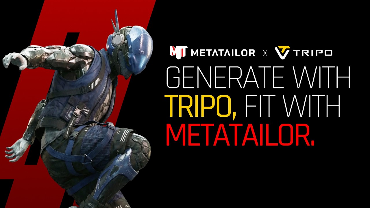 Introducing METATAILOR x Tripo AI | Generate Once, Wear Anywhere