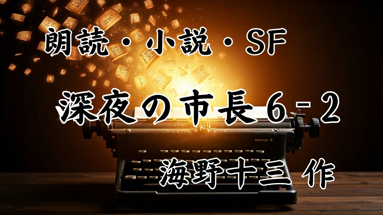 【朗読・小説・SF】深夜の市長　6－2　海野十三 作