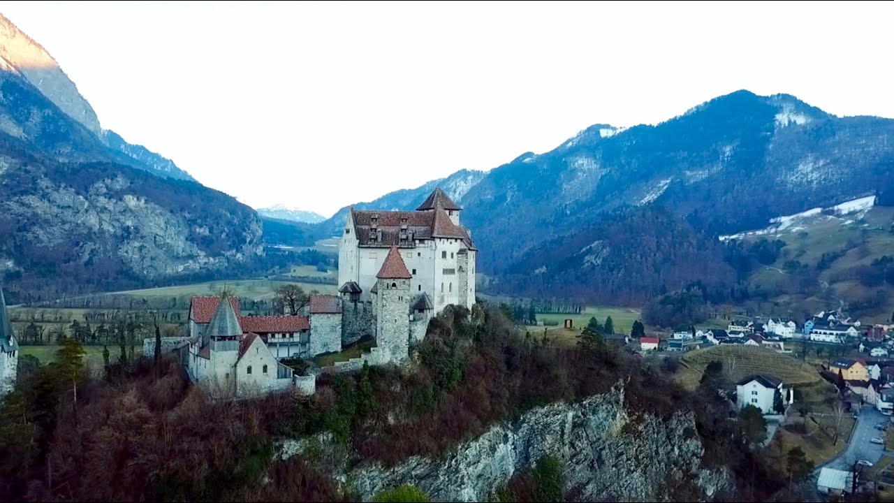 Gutenberg Castle in Balzers, Liechtenstein