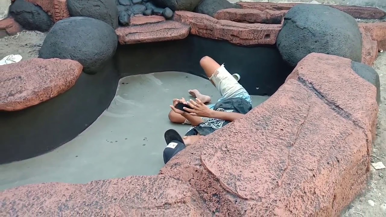 Tahap pembuatan kolam koi relief