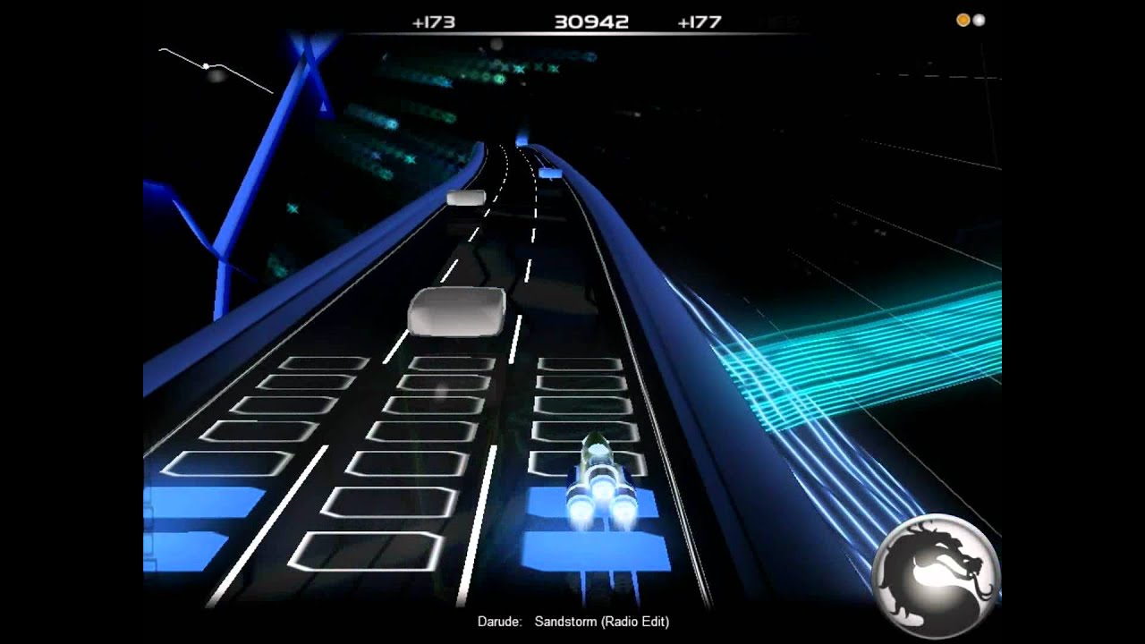 Audiosurf | Darude - Sandstorm (Radio Edit) [HD]