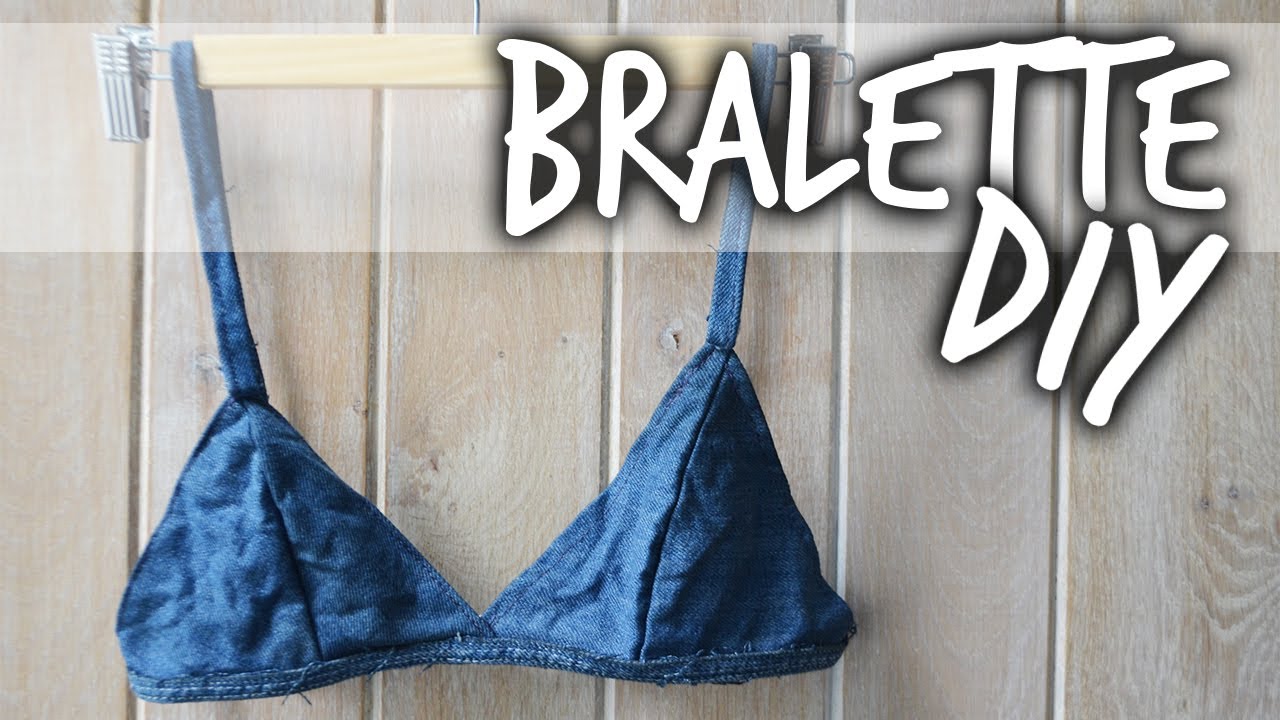 DIY Tutorial - Denim Bralette | Sybil Mae
