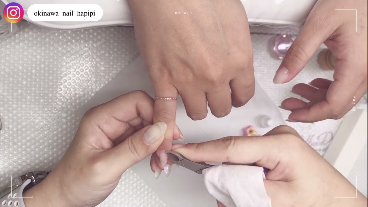 vlog ＜パステルフレンチ(´,,•ω•,,)やっていくぉ＞2025.09.17 #nails