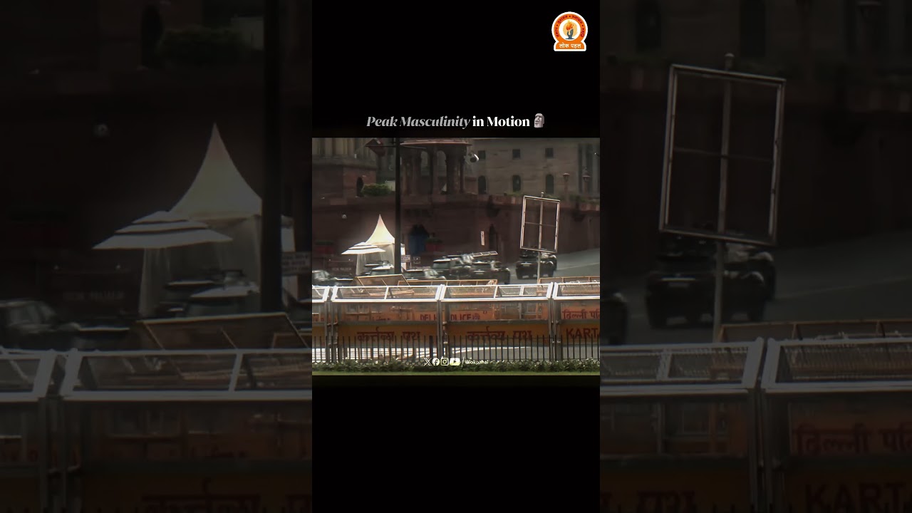 PM Modi marched to Rashtrapati Bhavan 🇮🇳🗿🔥 #shorts