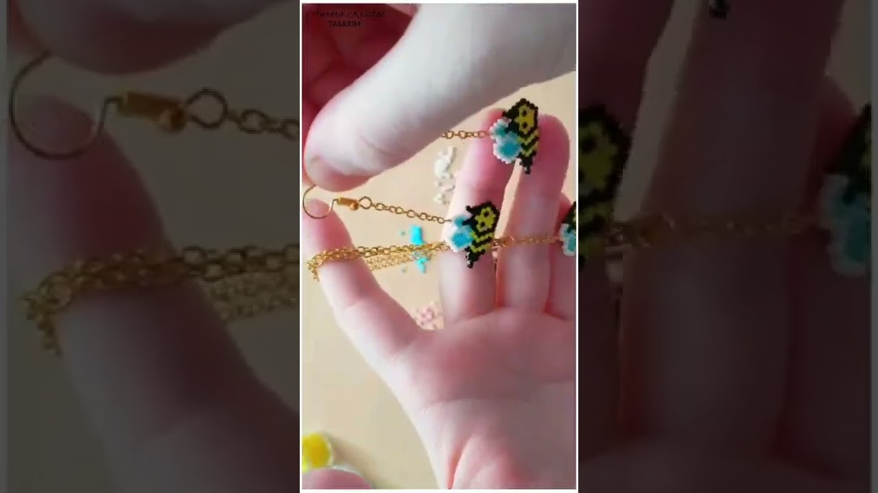 BEAD BEE || Bee jewelry collection #shorts #jewelry #bee #beadedjewelry