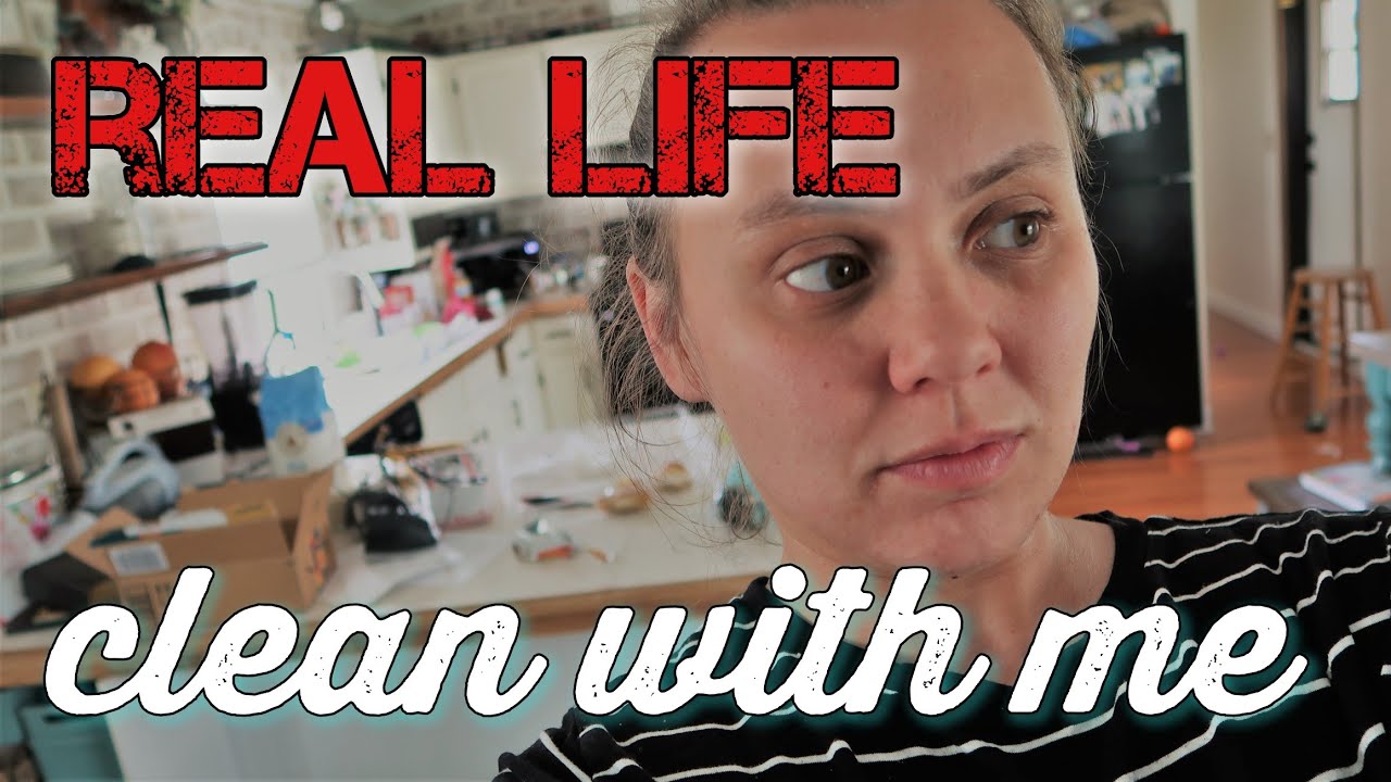 REAL LIFE Clean With Me // relatable cleaning  // 