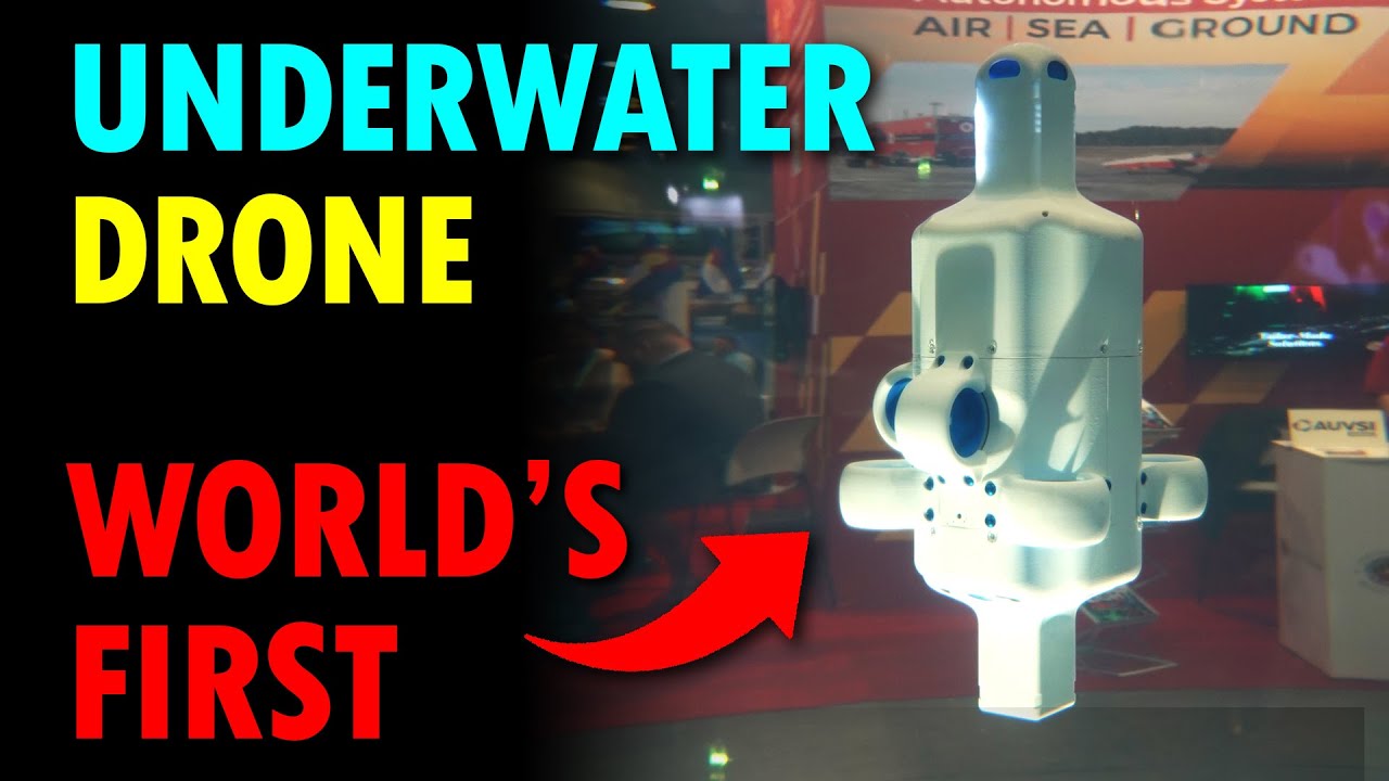 World’s First Underwater Drone
