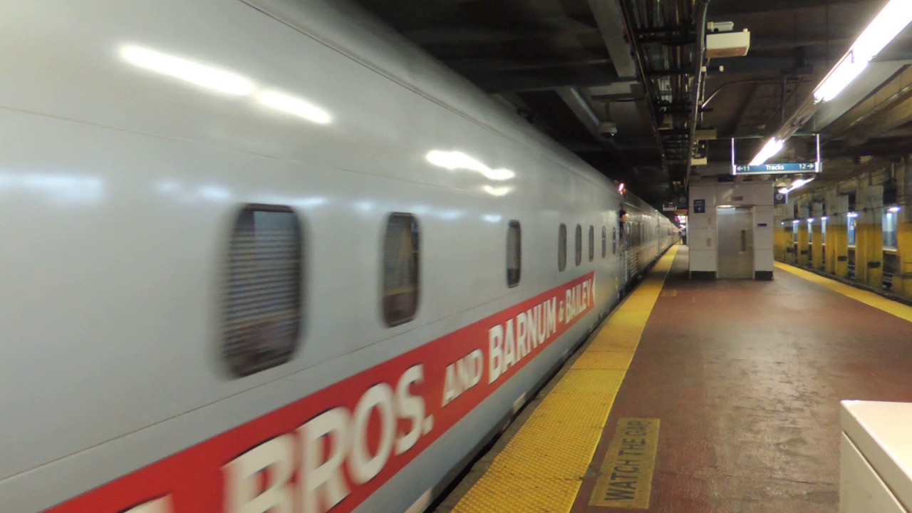 Ringling Bros. and Barnum & Bailey Circus Train @ Penn Station