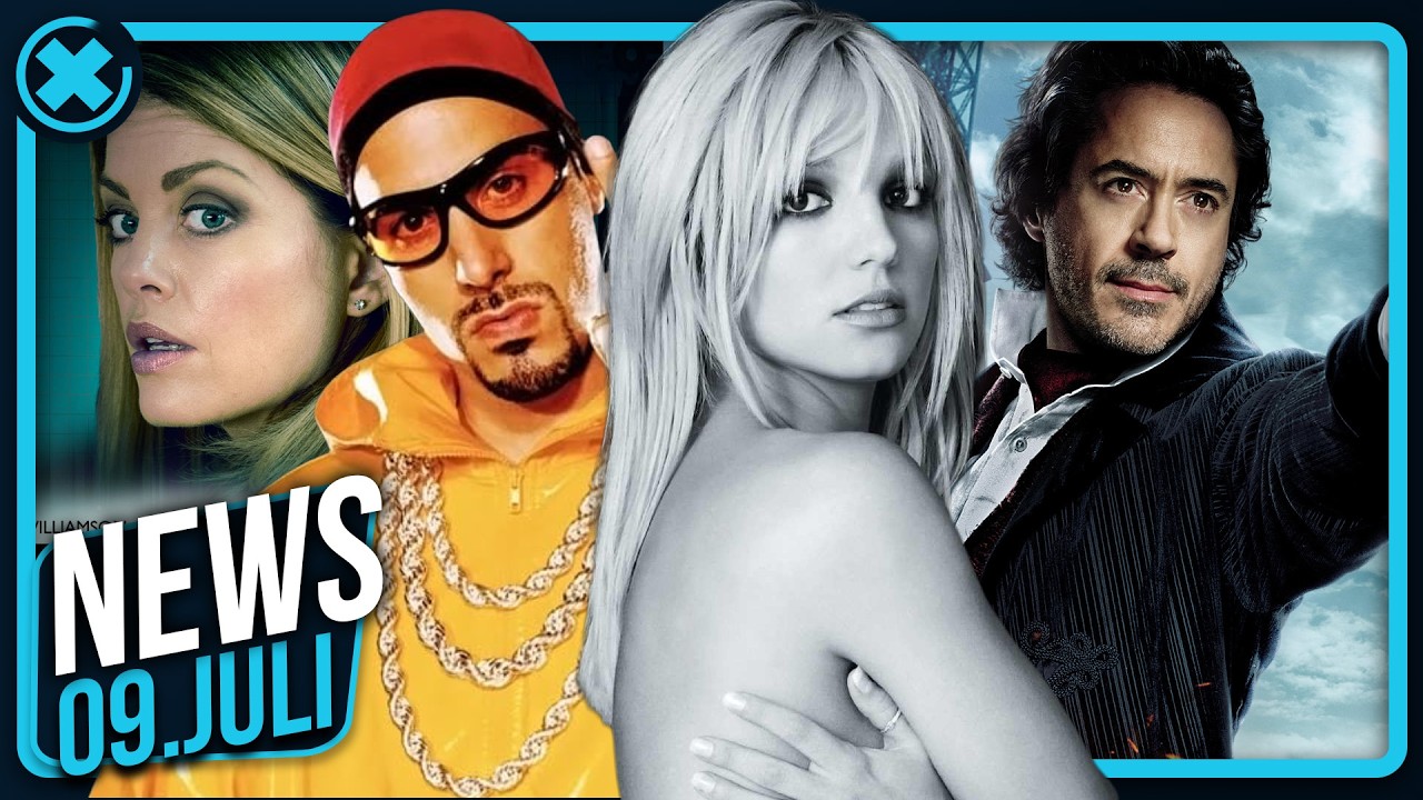 Ende der Bluray! Filme mit KI-Synchro! Ali G-Sequelk! Britney Spears! Sherlock Holmes 3 | FilmNews