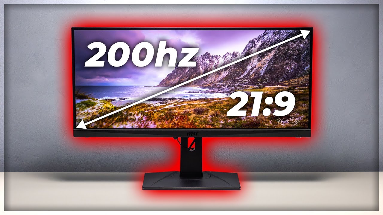 GÜNSTIGER GAMING MONITOR: 200Hz / 21:9 / 30