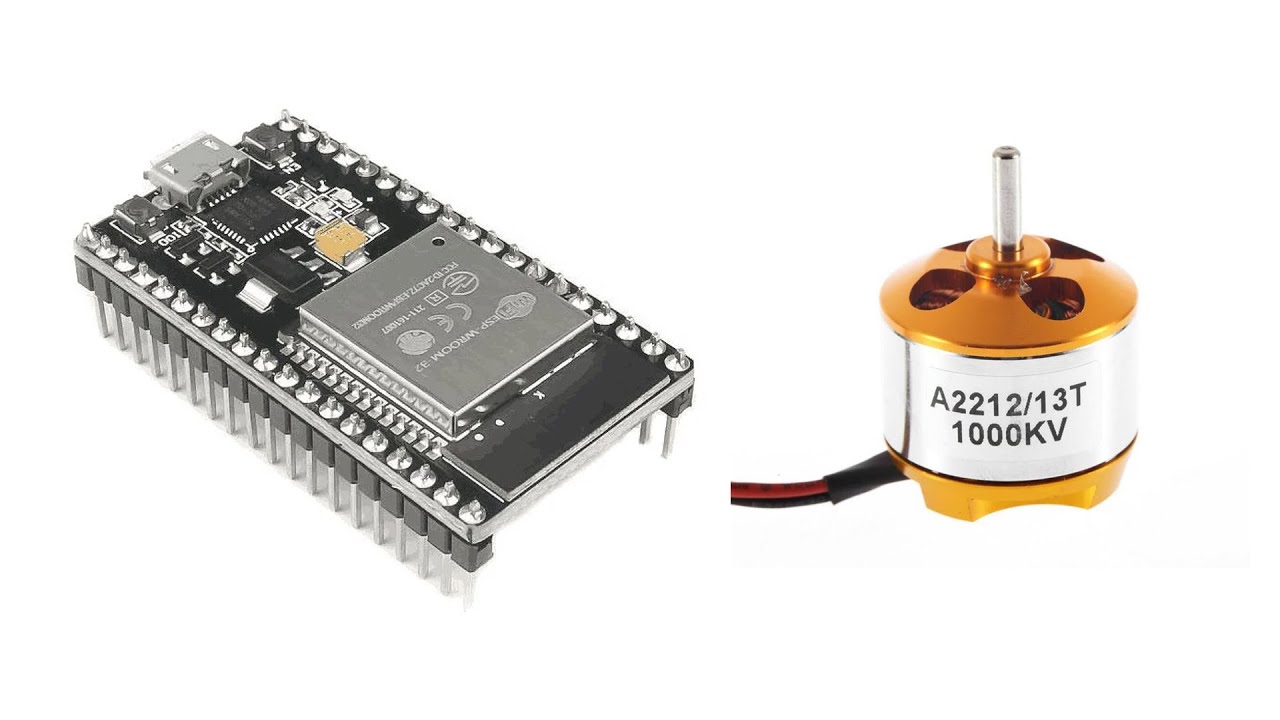 ESP32 Runs Brushless Motor