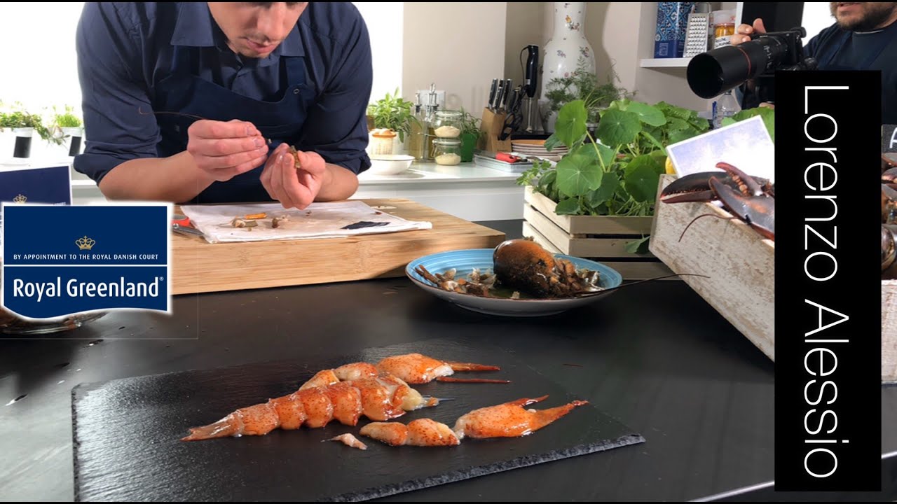 Astice Americano e passatelli: Lorenzo Alessio per Royal Greenland