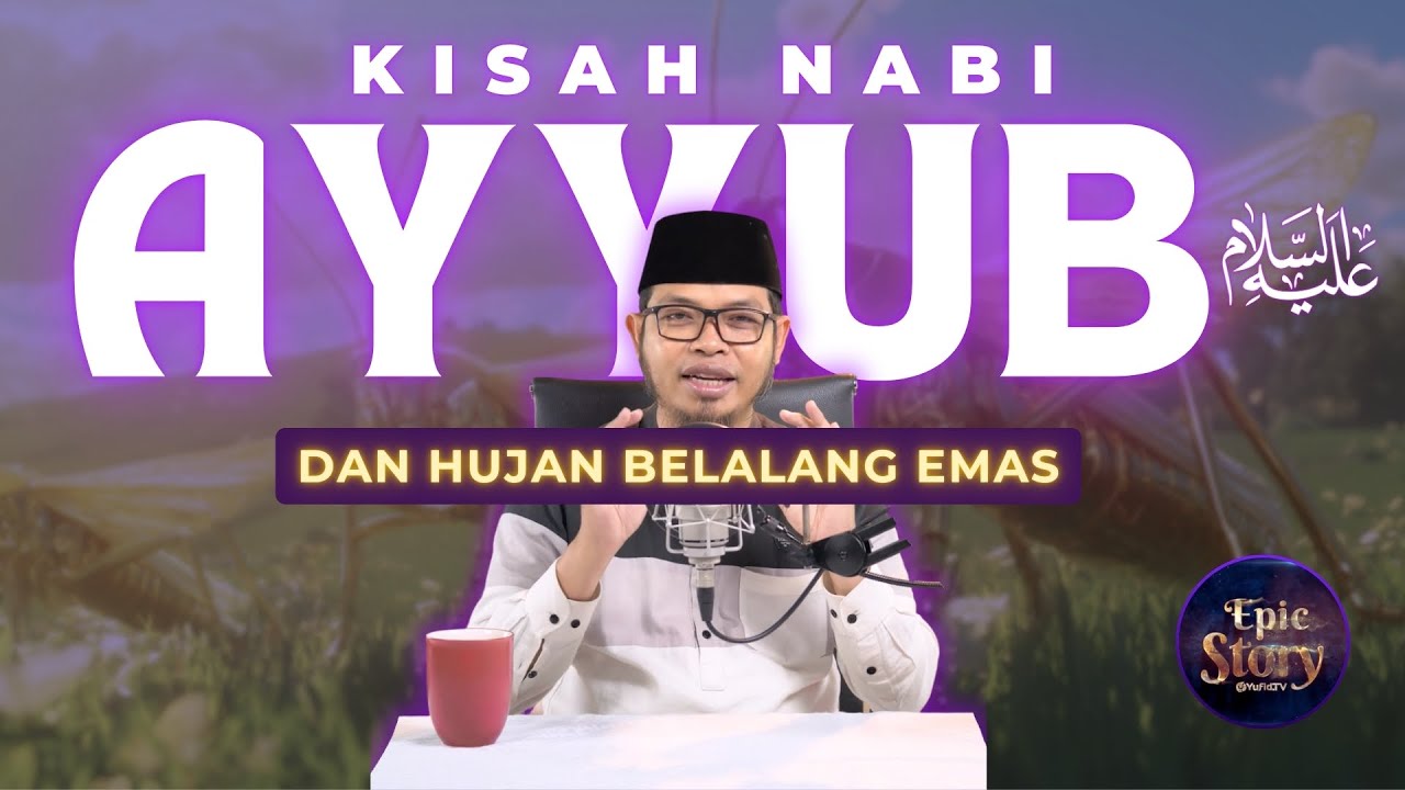 EPIC STORY NABI AYYUB, KISAH TENTANG UJIAN SAKIT YANG LAMA, KESABARAN HINGGA HUJAN BELALANG EMAS