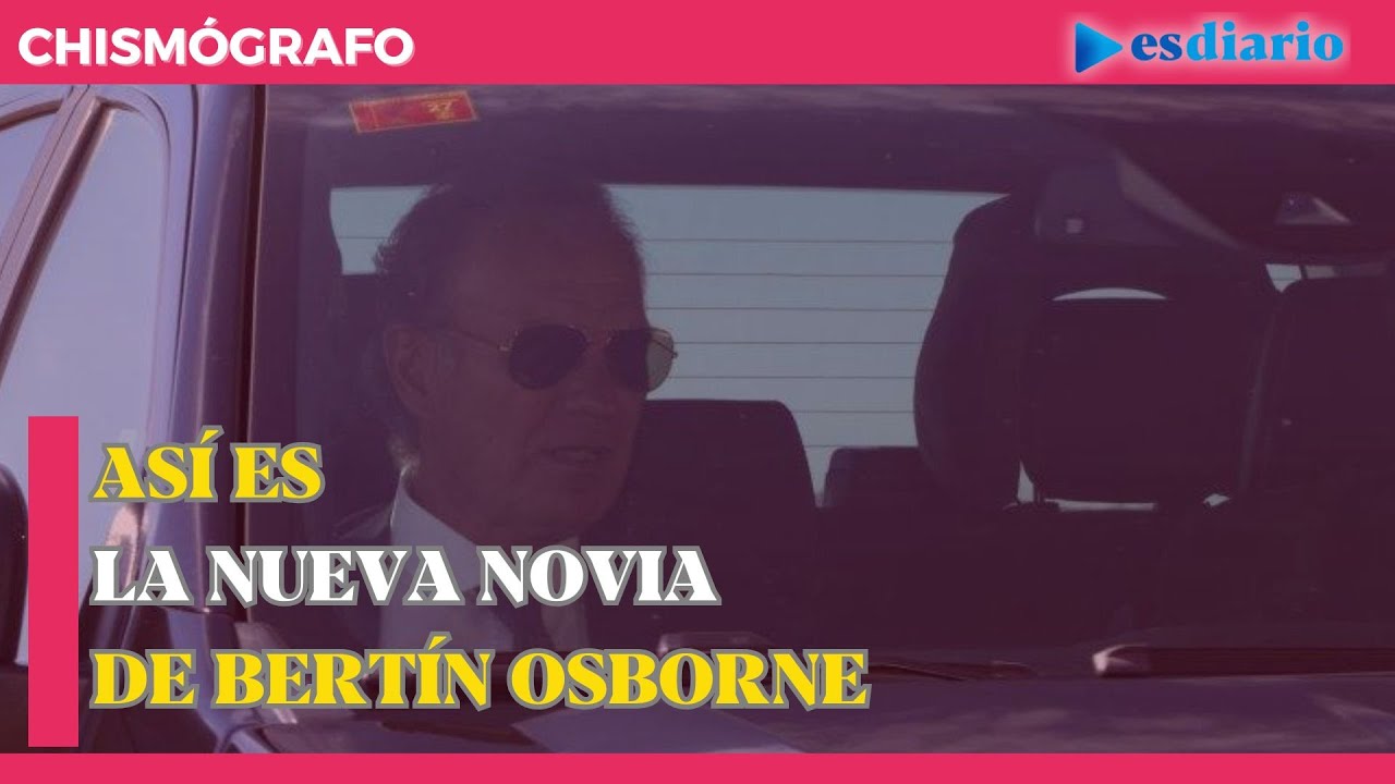 ¡BOMBAZO! Así es Sofía, la nueva novia de Bertín Osborne, 43 años menor que él