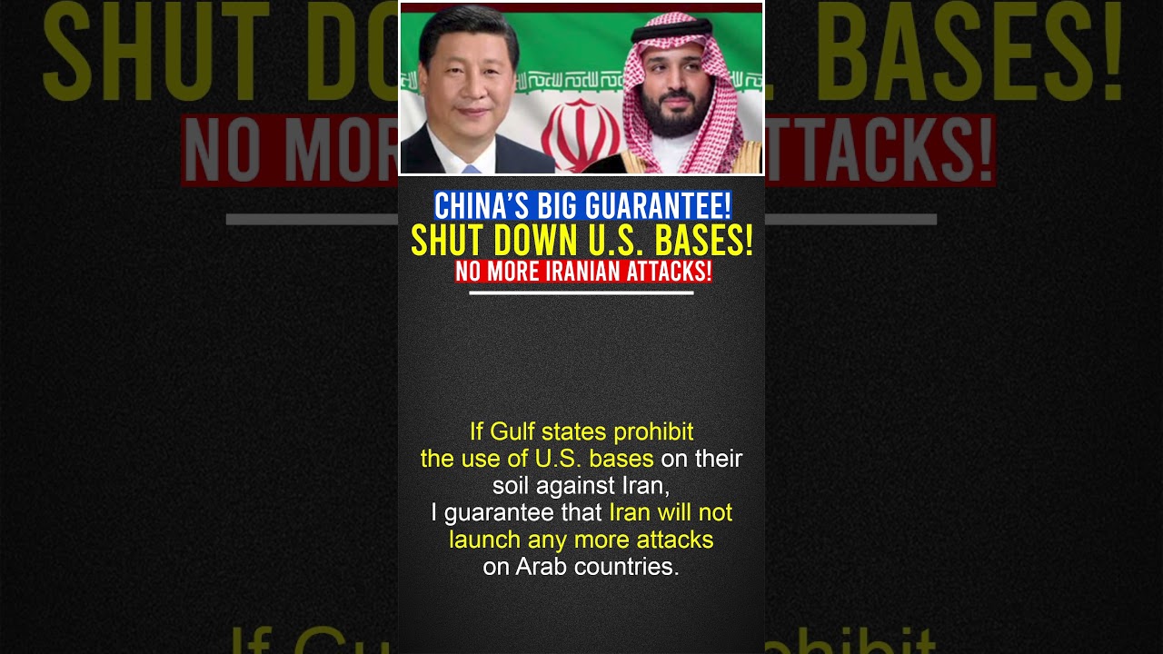 China&rsquo;s Big Message on Iran, Gulf States, and US Bases