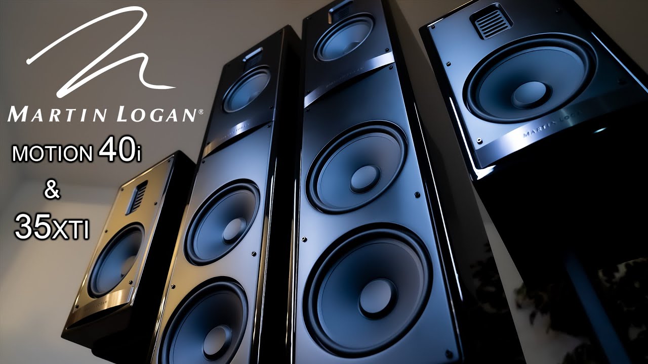 Проводные колонки MARTIN LOGAN Motion 40i и 35xti | 2023?