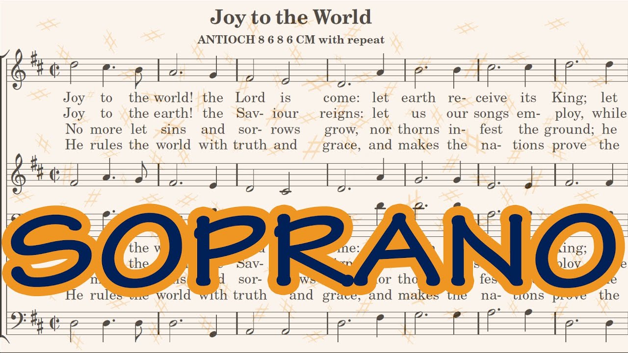 Joy to the World | Soprano Click Track