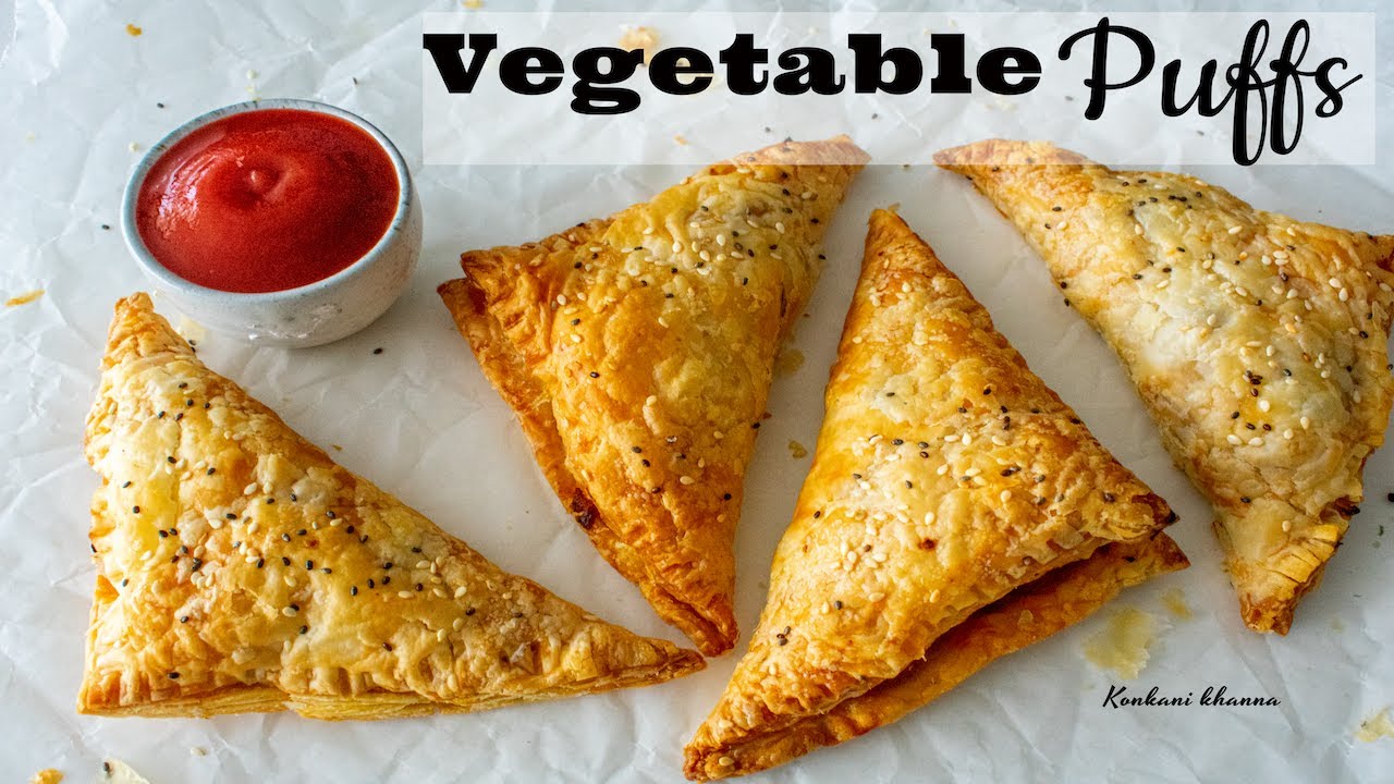 Super easy Bakery style Veg puff recipe | Curry puffs | Veg patties