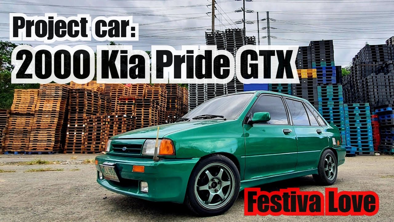 my 2000 Kia Pride Beta GTX / paraffle boss amo