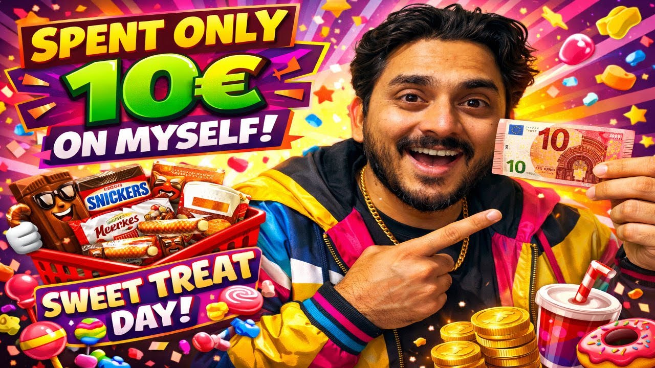Aj salary ka din or khud k liye 10 Euros kharch kar hi diye 🤣