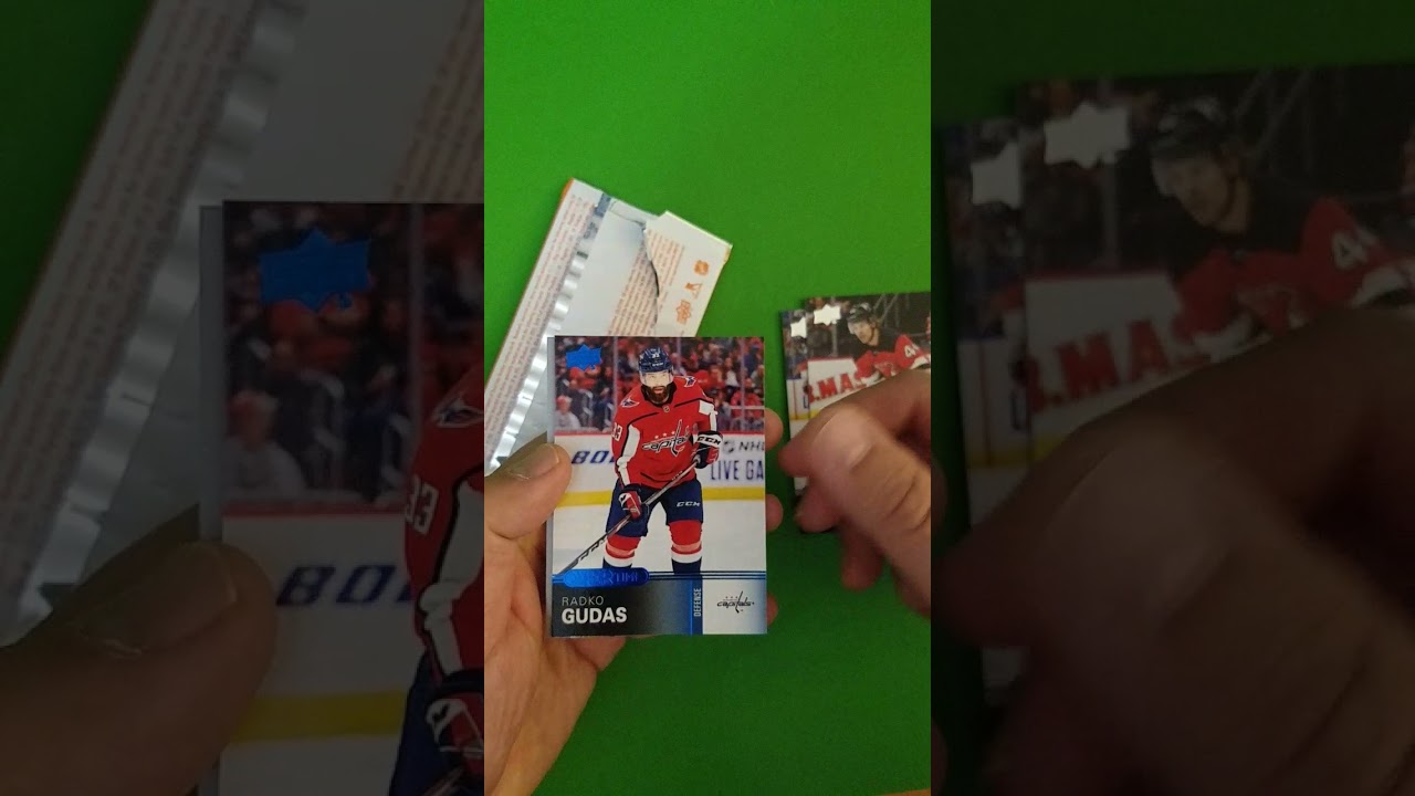 Overtime pack. #short #upperdeckovertime #hockeycards #randompack