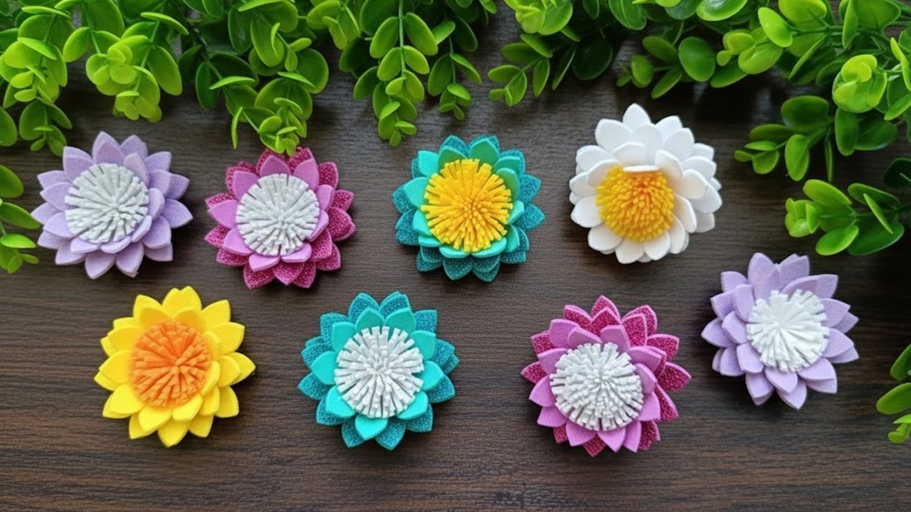 💥How to make EASY Flowers💥 DIY Eva Foam Craft Ideas Tutorial