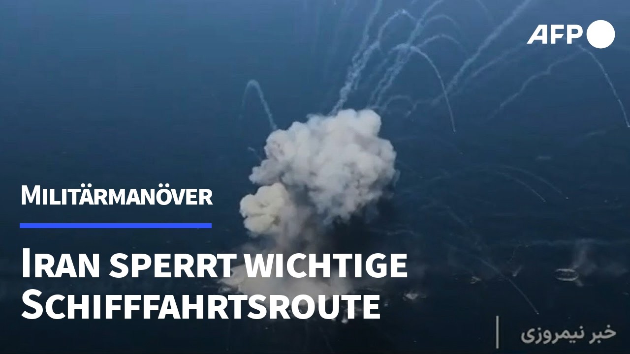 Iran sperrt Straße von Hormus teilweise für Militärmanöver | AFP