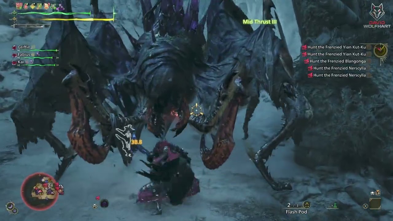 Monster Hunter WIlds Love for a Hero Quest Part 1 - Frenzy Obscured Quest