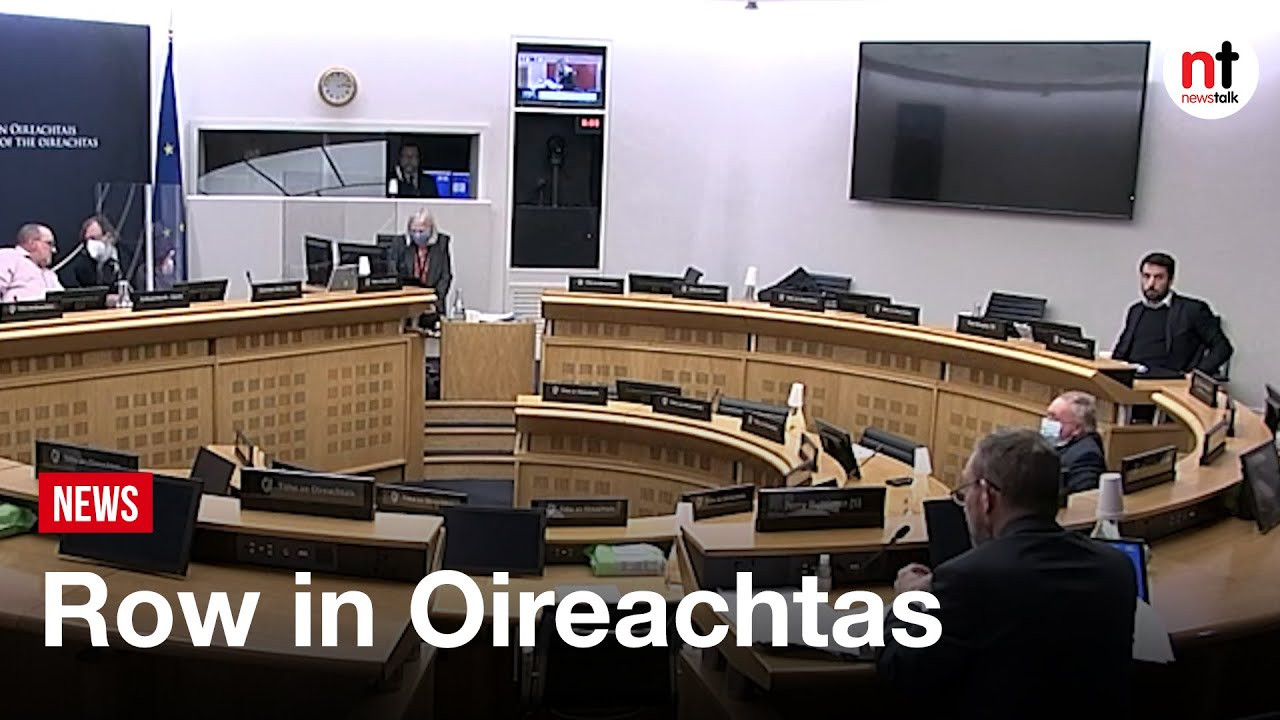 Oireachtas committee sitting abandoned amid row between Fine Gael and Sinn Féin