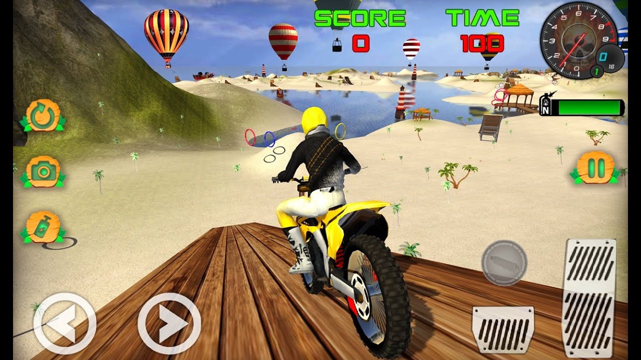 Motocross Beach Game: Bike Stunt Racing-Android Gameplay