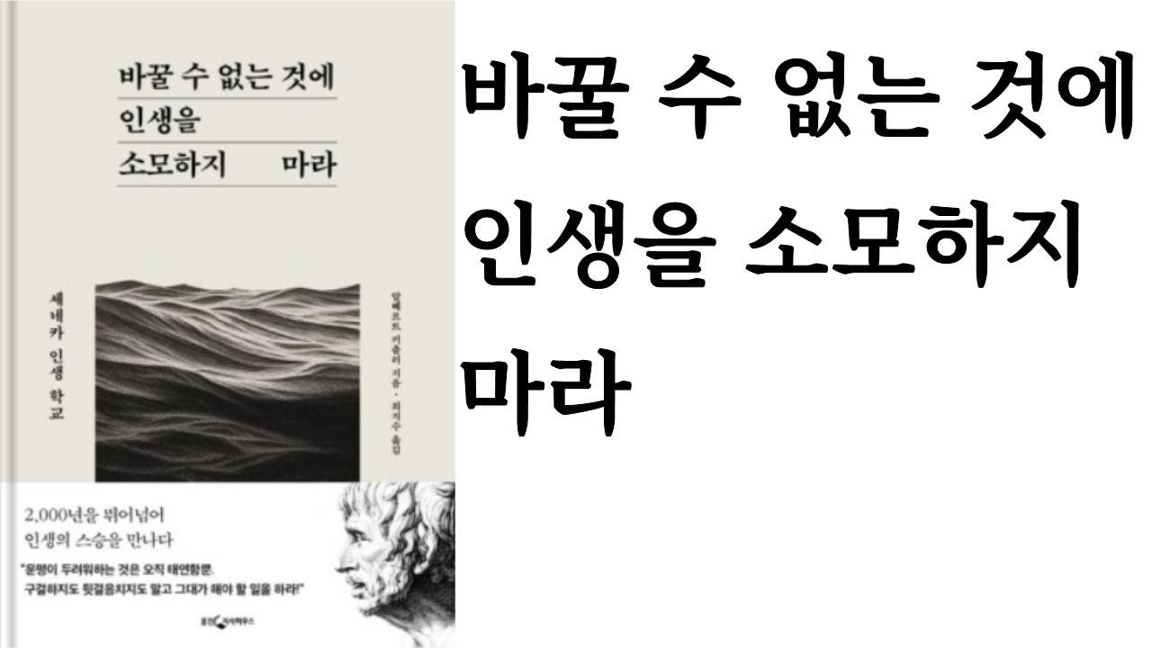 강추★★★★★바꿀 수 없는 것에 인생을 소모하지 마라 ∥ 알베르트 키츨러 ∥ 웅진지식하우스