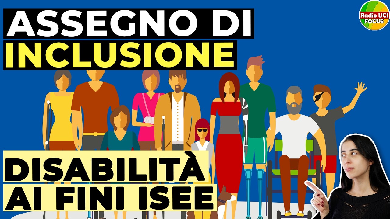 ASSEGNO DI INCLUSIONE DISABILITÀ MEDIA, GRAVE E PERCENTUALE INVALIDITÀ (TABELLA)
