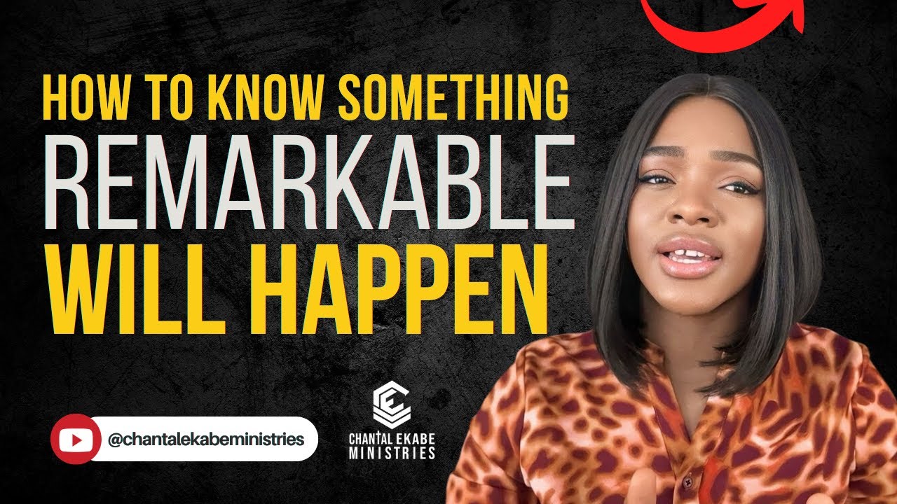 God Is About To Do Something Remarkable In Your Life…( A Big Transition )