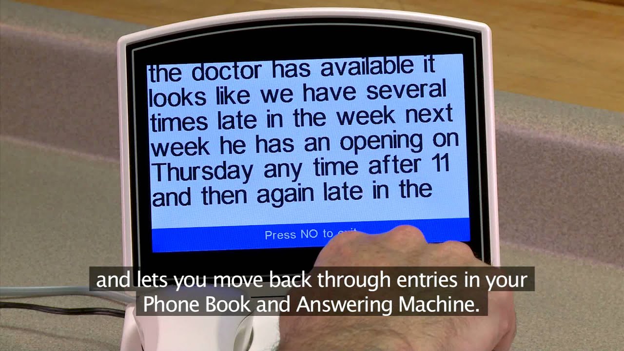 CapTel 840: Overview of CapTel 840