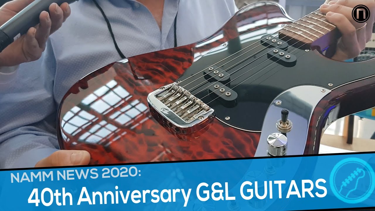 NAMM News 2020: 40th Anniversary G&L Guitars