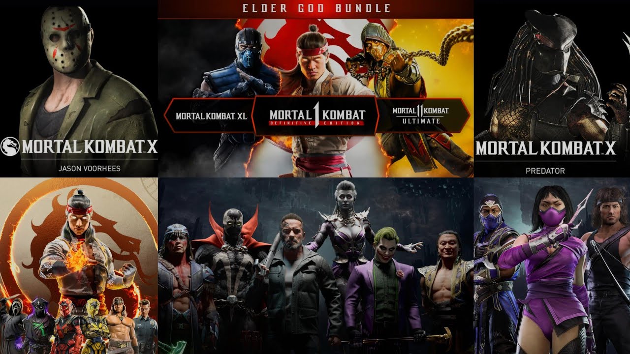 Mortal Kombat Elder God Bundle - All DLC Characters!