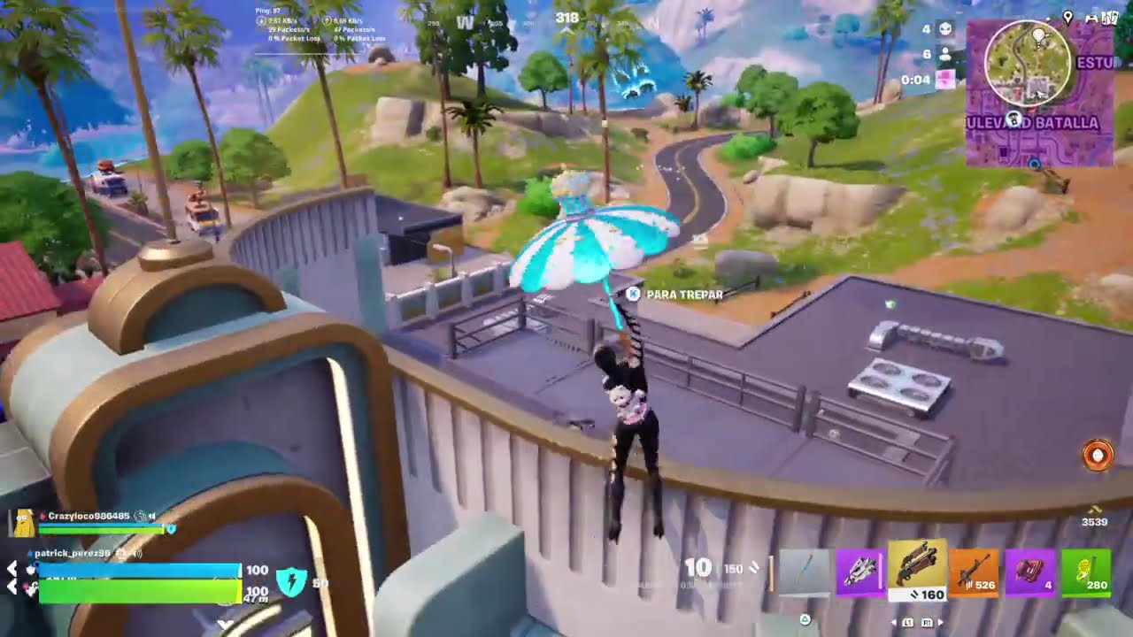 fortnite victoria campal con Duo Random x Cero Construccion!