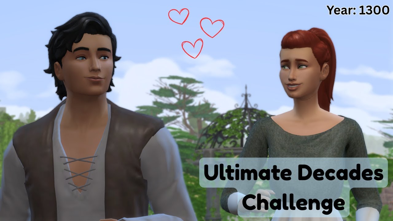 Starting OVER in The Sims 4 Ultimate Decades Challenge | Year 1300