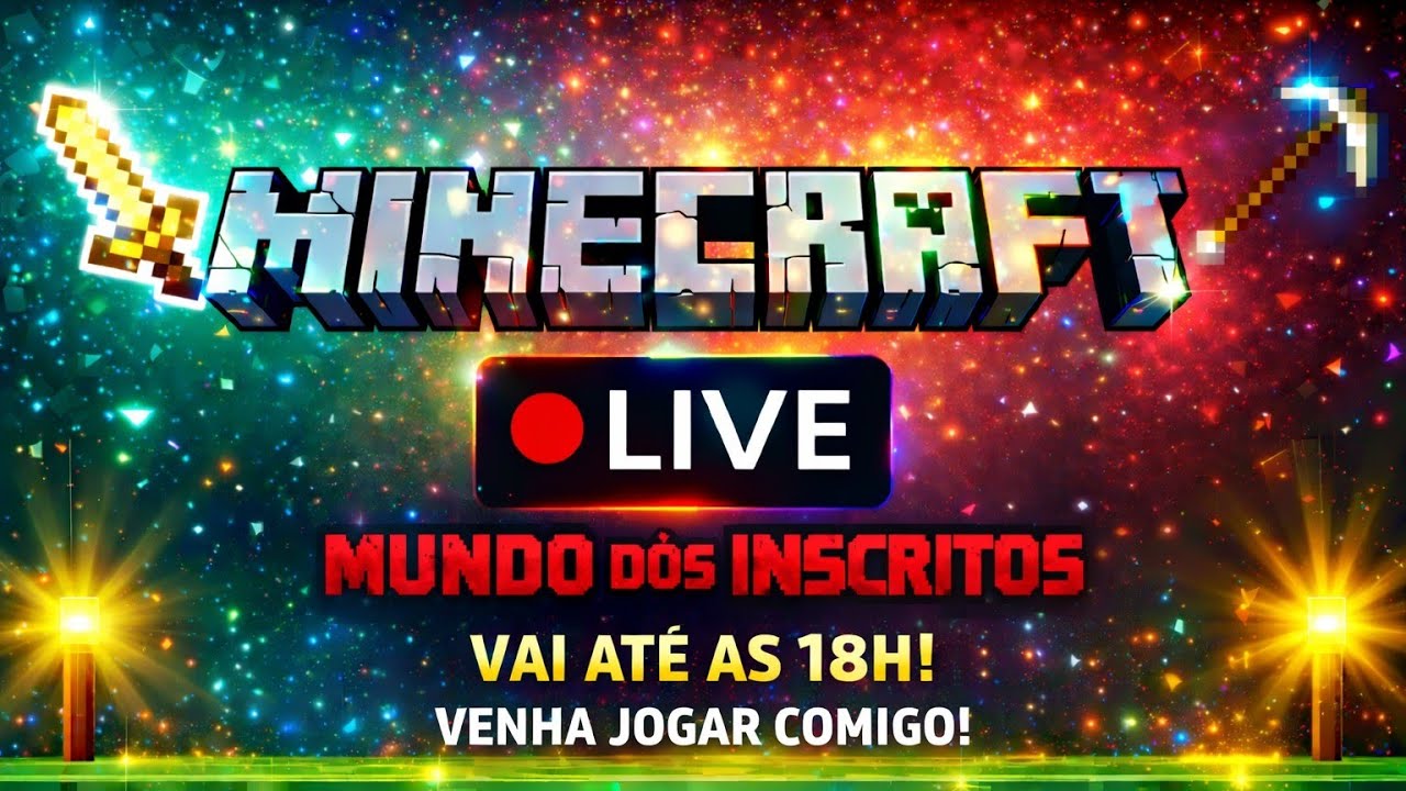 👑🔥 MUNDO DOS INSCRITOS AO VIVO! 💎